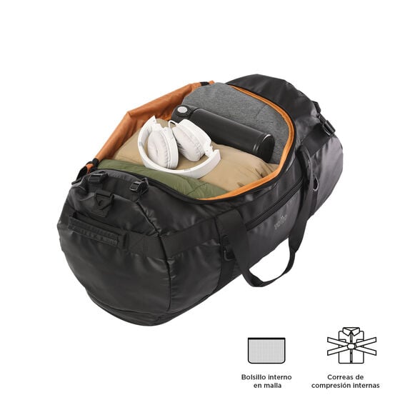 totto Bolsa 2 en 1 negro - Barrel 2025