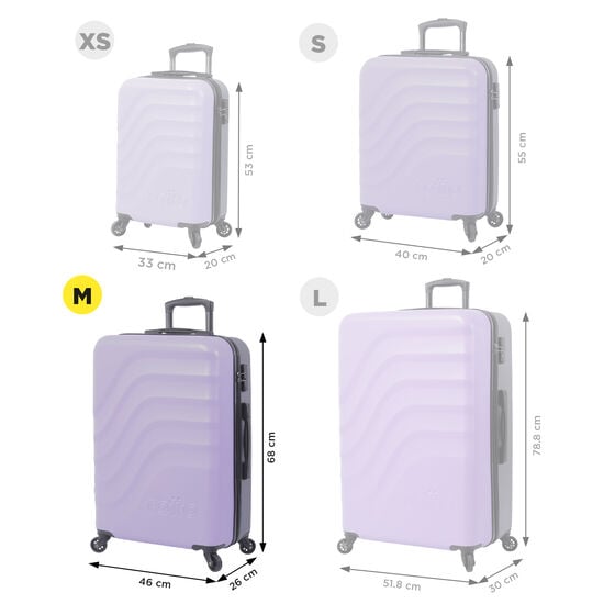 totto Maleta Bazy M - Morado Rebajas