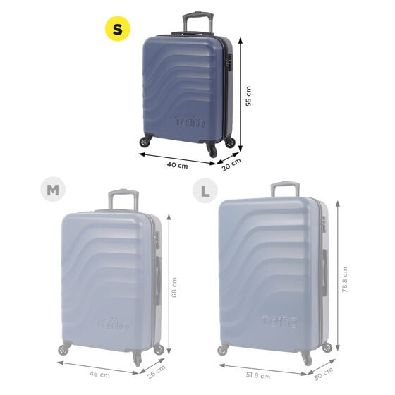 totto Maleta Bazy S - Azul oscuro Rebajas baratas