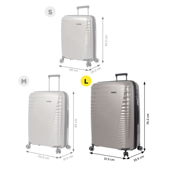 totto Maleta Traveler L - Marrón Grandes descuentos