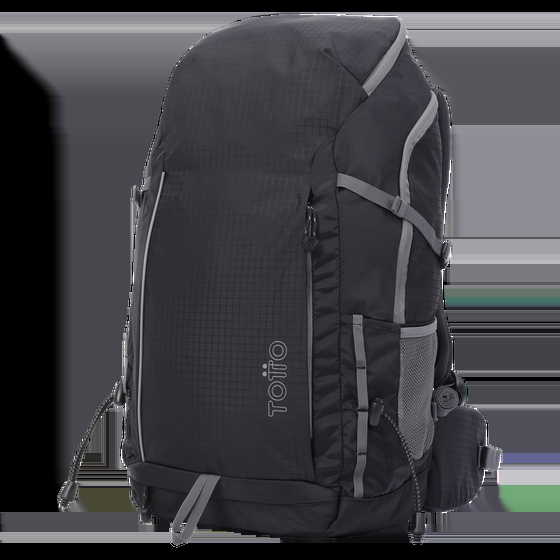 totto Mochila Denali - Negro Precio de fábrica