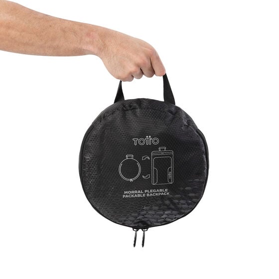 totto Bolsa plegable Gosum - Black Promoción trimestral