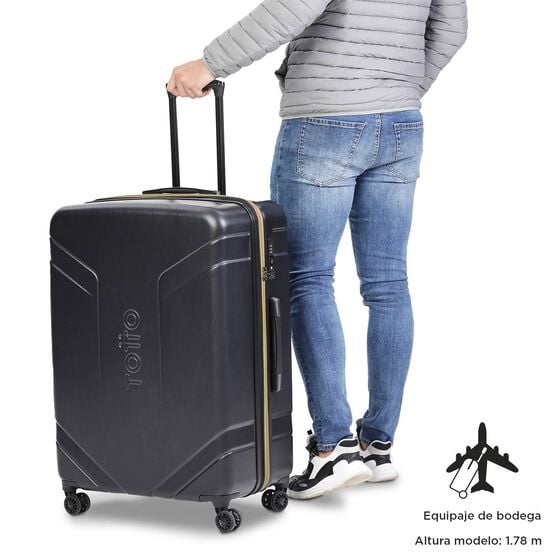 totto Maleta Yakana M - Negro Superdescuento