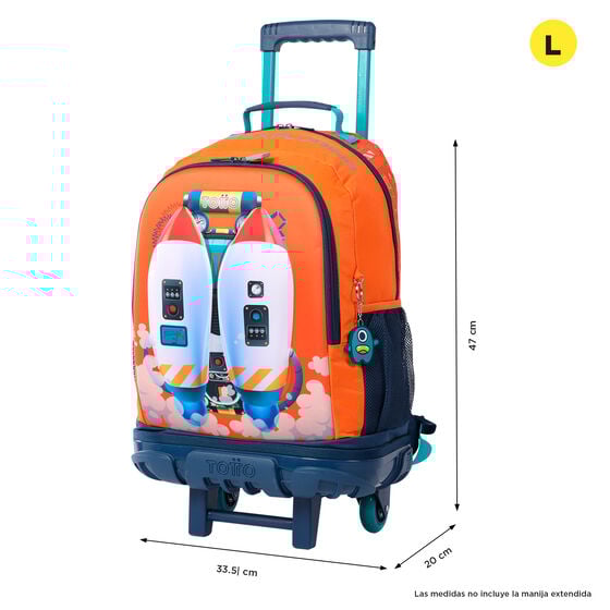 totto Mochila de ruedas Cohety L Liquidación