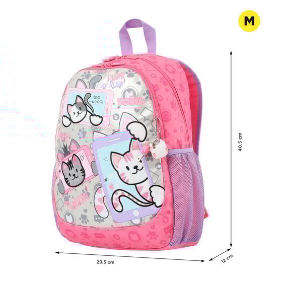 totto Mochila Selfie Cat 2M Liquidación
