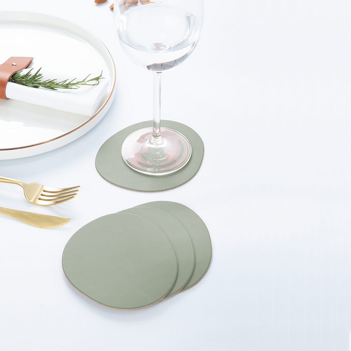 vacavaliente | Posavasos x4 Ruca Piedra Sage Green Promoción por tiempo limitado