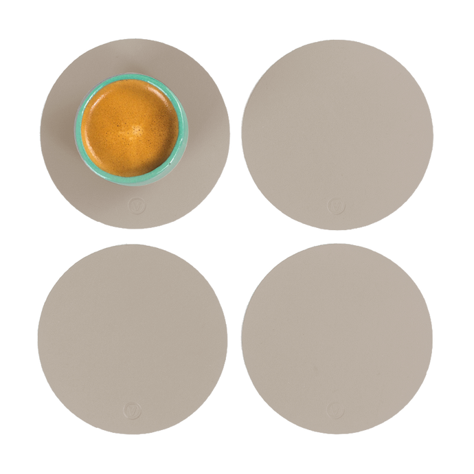 vacavaliente | Posavasos x4 Ruca Circular Ash Liquidación