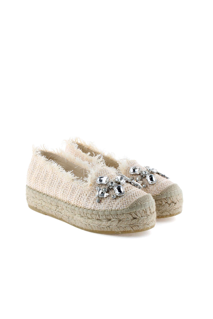 vidorreta Slippers rafia cristal crudo Merce Doble COMPRAR AHORA