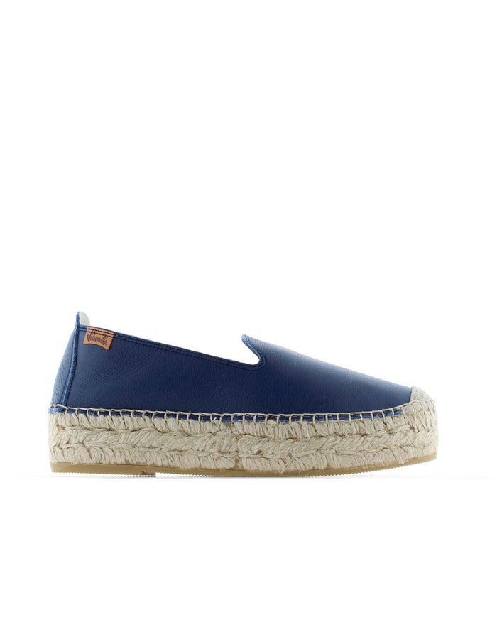 vidorreta Slipper en napa marino Merce Doble