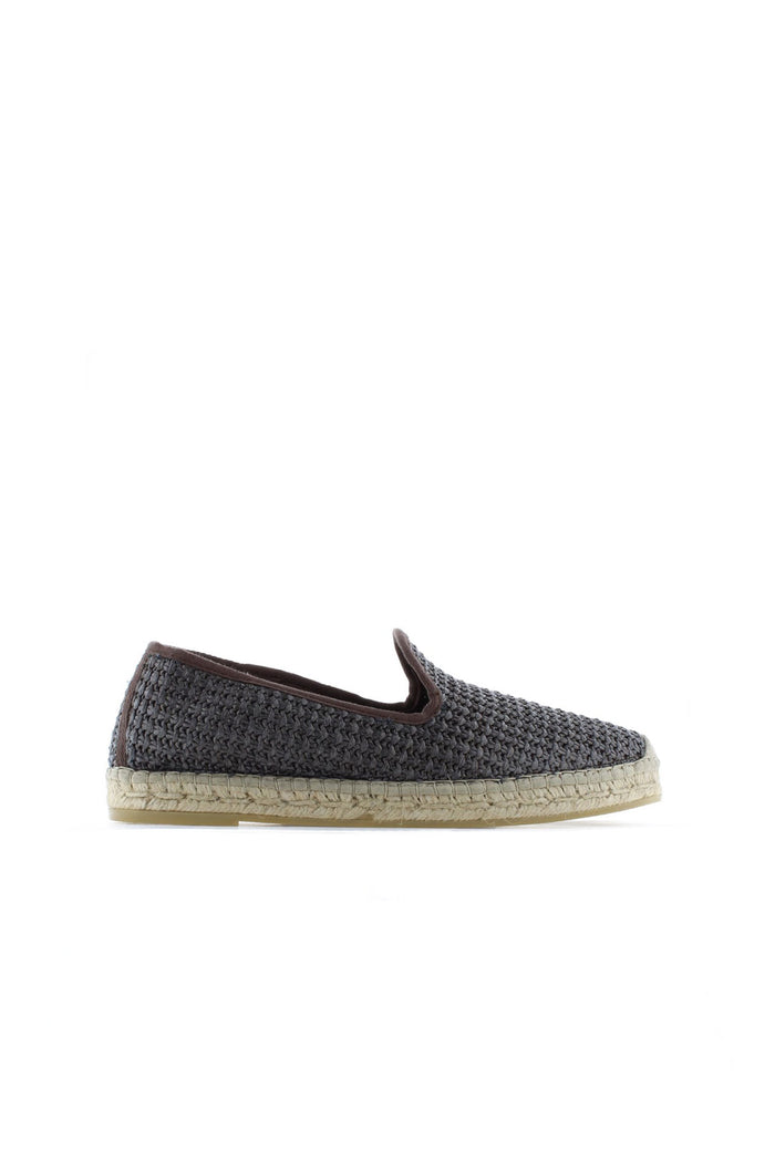 vidorreta Slipper rafia nudos chocolate Borneo Solo queda un día