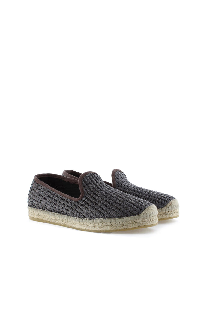 vidorreta Slipper rafia nudos chocolate Borneo Solo queda un día