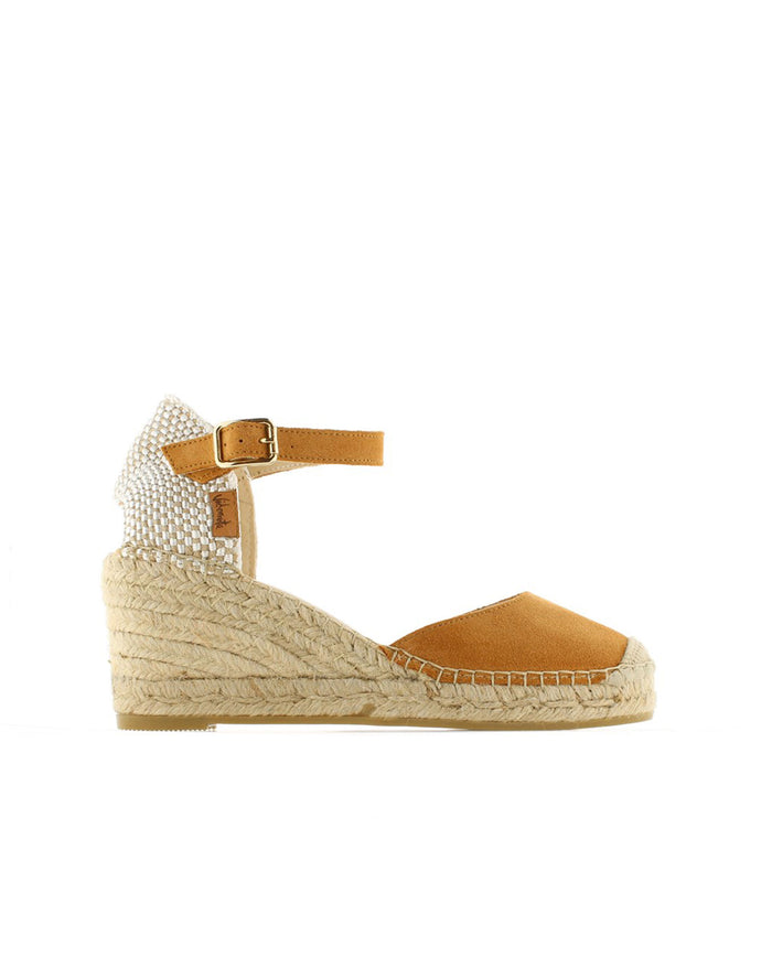 vidorreta Sandalia en serraje cuero Clavel En oferta