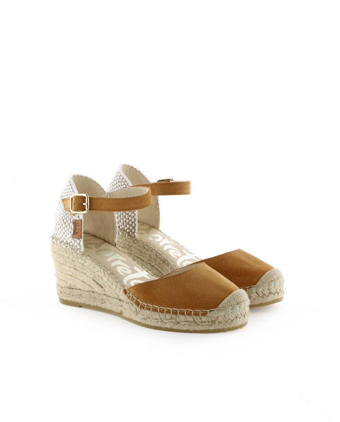 vidorreta Sandalia en serraje cuero Clavel En oferta