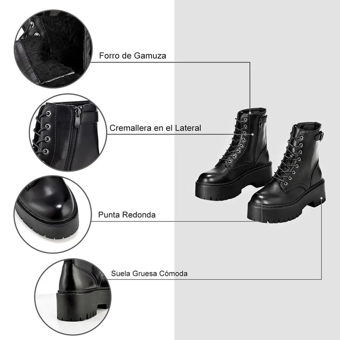 weide BOTINES PLATAFORMA MUJER NEGRO WEIDE CZY585 Limitado a 3 días