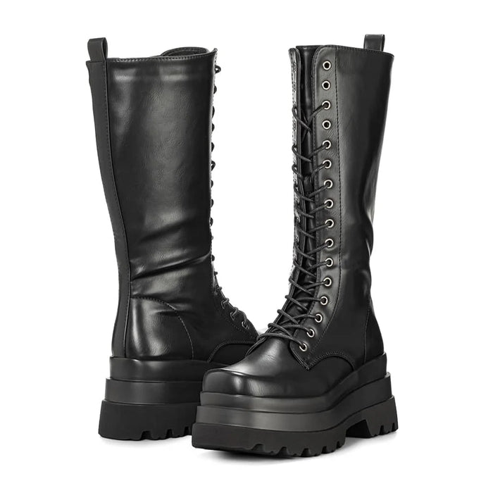 weide BOTAS PLATAFORMA MUJER NEGRO WEIDE CZY579 Precios de Black Friday