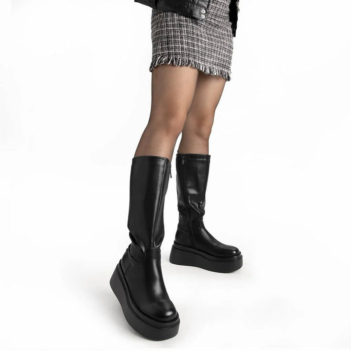 weide BOTAS PLATAFORMA MUJER NEGRO WEIDE CZY588 Libre de impuestos