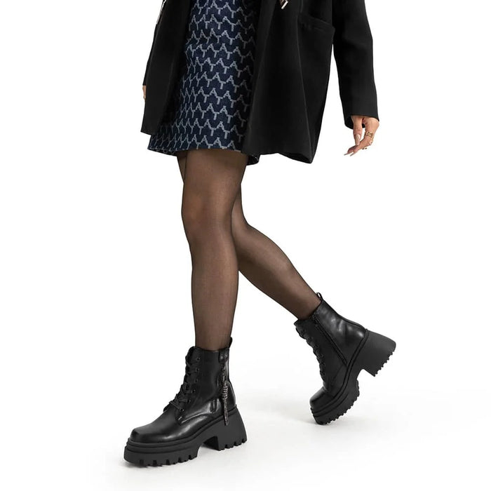weide BOTINES PLATAFORMA MUJER NEGRO WEIDE DH69 Oferta exclusiva