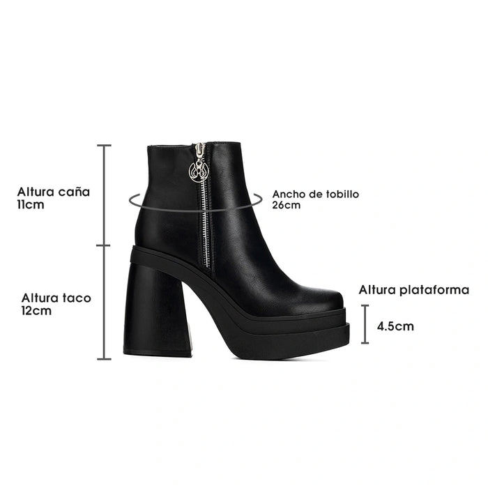 weide BOTINES TACO MUJER NEGRO WEIDE DH65 Última moda