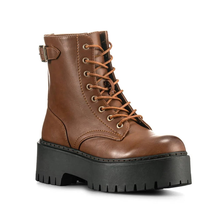 weide BOTINES PLATAFORMA MUJER CAMEL WEIDE CZY585 Precio ultrabajo