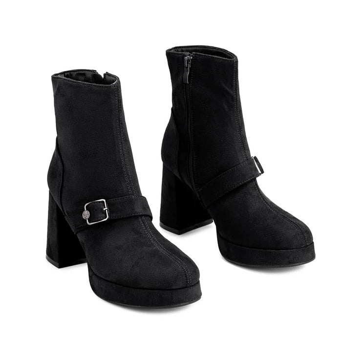 weide BOTINES TACO MUJER NEGRO WEIDE YL71 Devoluciones gratuitas