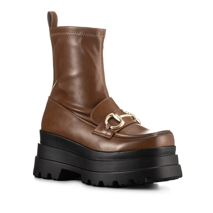 weide BOTINES PLATAFORMA MUJER CAMEL WEIDE CZY578 Ofertas