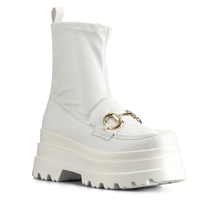 weide BOTINES PLATAFORMA MUJER BLANCO WEIDE CZY578 Gran oferta