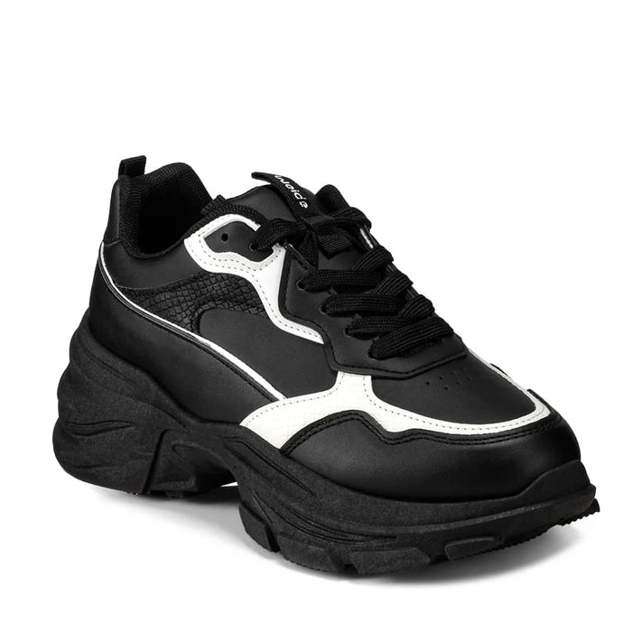 weide ZAPATILLAS PLATAFORMA MUJER NEGRO WEIDE SL06 Rebajas baratas