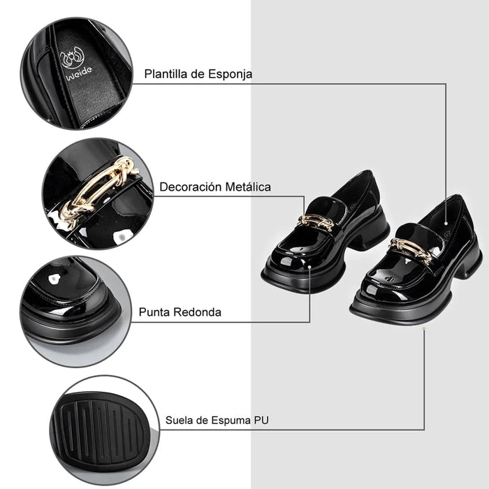 weide MOCASIN PLANO MUJER NEGRO WEIDE GH113 Los más vendidos