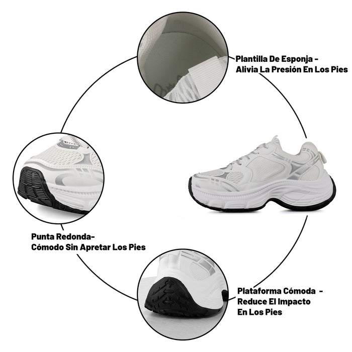 weide ZAPATILLAS PLATAFORMA MUJER WEIDE LT615 Envío gratis