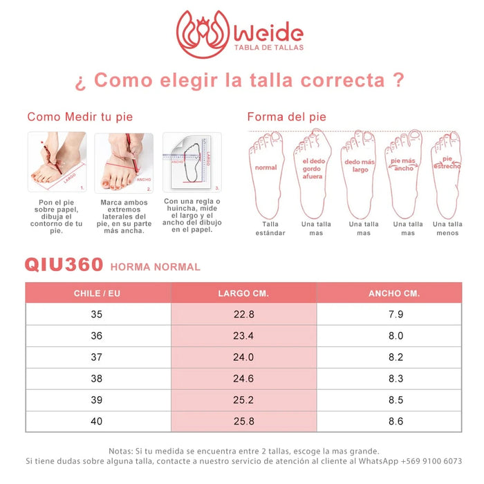 weide CHALAS MUJER WEIDE QIU360 Descuentos del mes