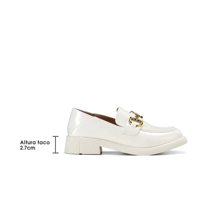 weide Mocasin Mujer Casalia Blanco Weide GH86 Los más vendidos