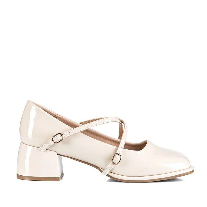 weide ZAPATOS MARY JANE MUJER BEIGE WEIDE YL65 Oferta exclusiva