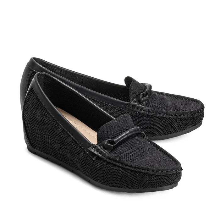 weide MOCASIN PLANO MUJER NEGRO WEIDE GH117 Precios de Black Friday
