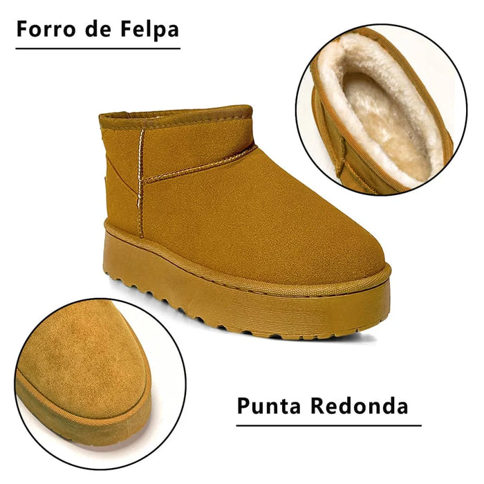 weide BOTAS DE NIEVE MUJER CAMEL LT123 Últimos 2 días