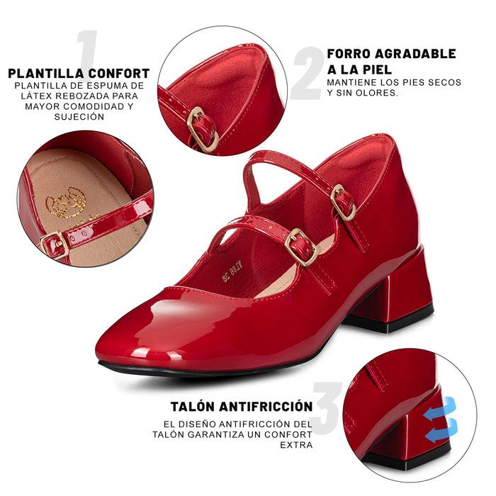 weide ZAPATOS MARY JANE MUJER BURDEO WEIDE YL66 Solo hoy