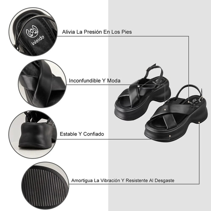 weide SANDALIA MUJER PLANAS WEIDE YL88 Última moda