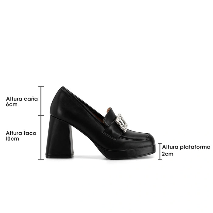 weide Mocasin Mujer Guillermina Negro Weide Oferta exclusiva