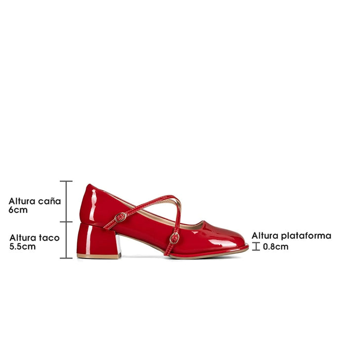 weide ZAPATOS MARY JANE MUJER BURDEO WEIDE YL65 Envío gratis
