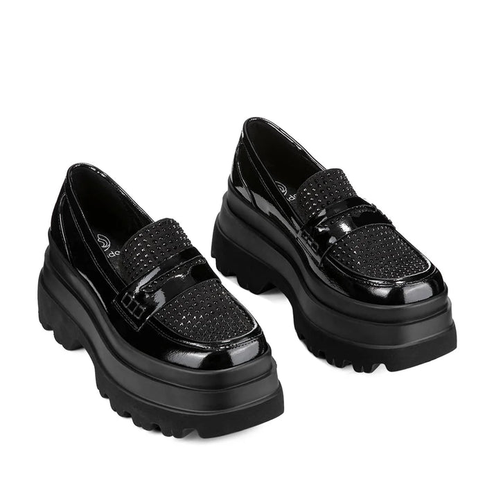 weide MOCASIN PLANO MUJER NEGRO WEIDE DH77 Precio de fábrica