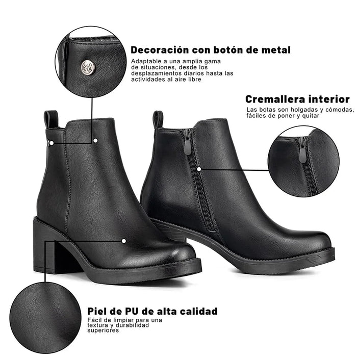 weide BOTINES MUJER TACO WEIDE QBM16 Grandes ahorros