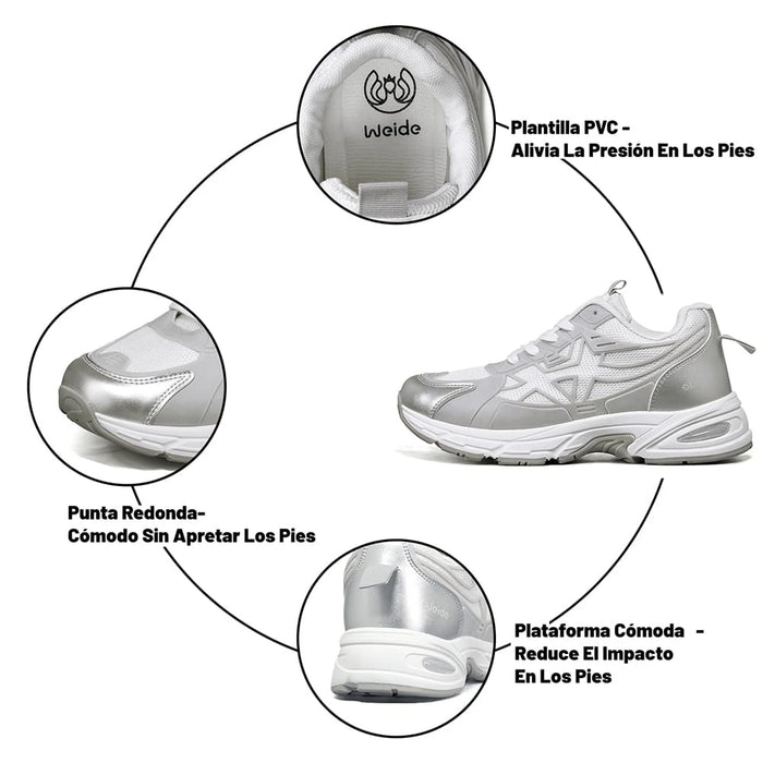 weide ZAPATILLAS MUJER PLATAFORMA WEIDE TFA303 Ventas relámpago