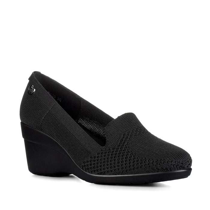 weide MOCASIN TACO MUJER NEGRO WEIDE GH116 Oferta especial