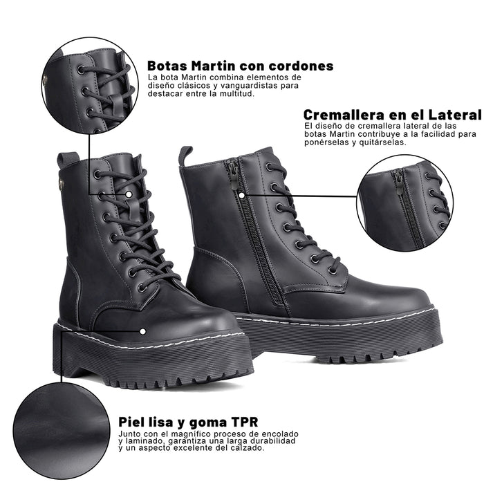 weide Botine Mujer Carlota Negro Weide Superdescuento