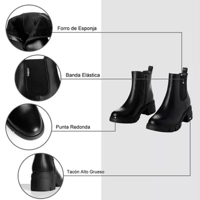 weide Botin Mujer Adriana Negro Weide Precios de Black Friday