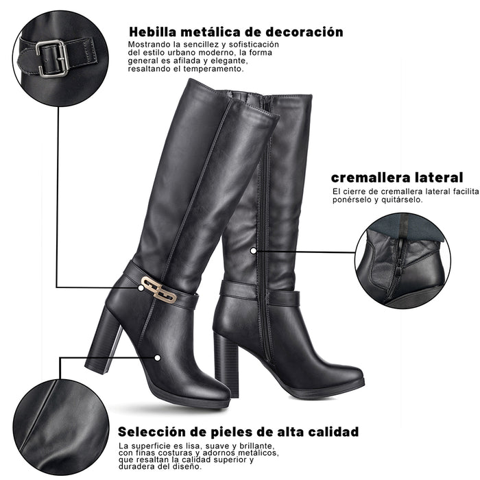 weide BOTAS LARGAS MUJER WEIDE QBM12 Rebajas