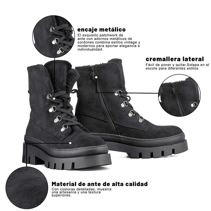 weide BOTINES MUJER PLATAFORMA WEIDE HX503 Ventas relámpago