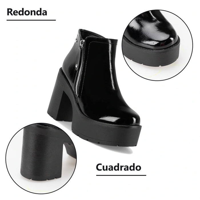 weide Botin Mujer Julia Negro Weide Oferta especial