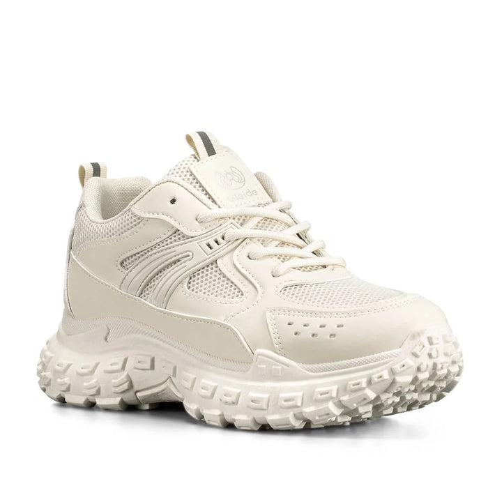 weide ZAPATILLAS PLATAFORMA MUJER BEIGE WEIDE SL03 Promoción trimestral