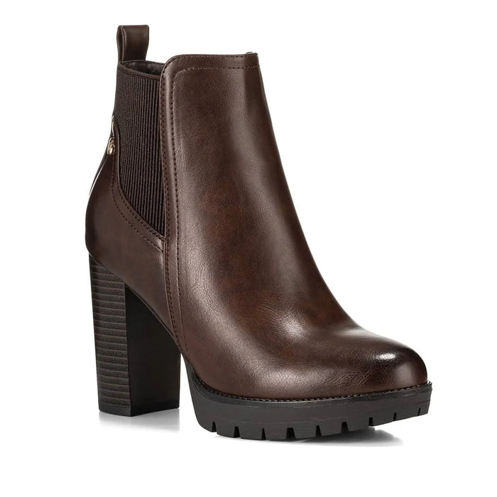 weide BOTINES TACO MUJER MARRON WEIDE QBM06 Superdescuento