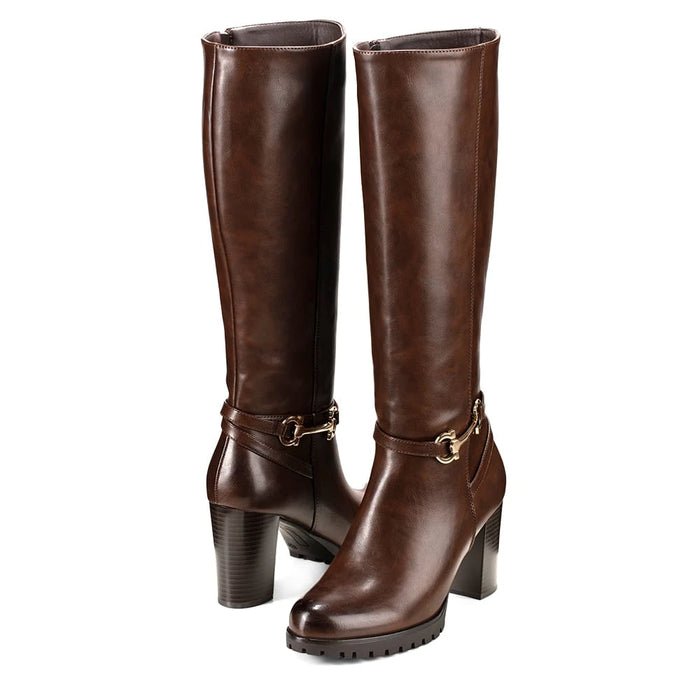weide BOTAS TACO MUJER MARRON WEIDE QBM01 Envío internacional gratuito